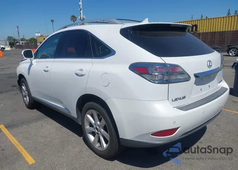 2010 Lexus Rx 350 из США, поврежденный, VIN 2T2ZK1BA4AC035639